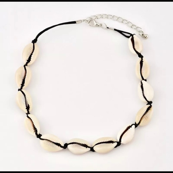 🌙 VSCO girl seashell necklace boho bohemian shell - Picture 3 of 4